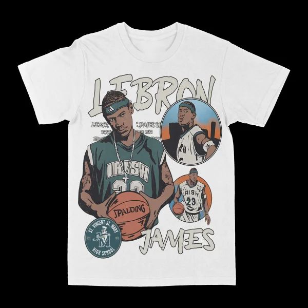 LeBron James "St. Vincent St. Mary" Graphic Tee - Image 2