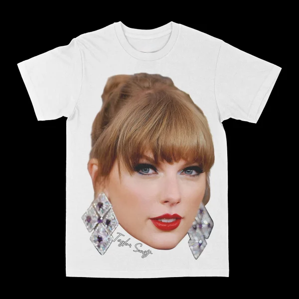 Taylor Swift "Big Face" Graphic Tee - Image 2