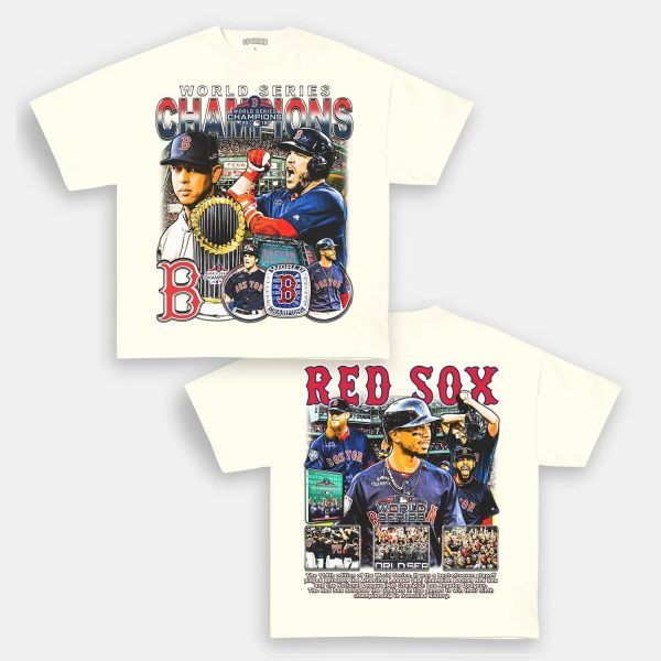 2018 WORLD SERIES CHAMPS - RED SOX TEE - [DS] - Image 3