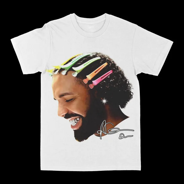 Drake "For All The Dogs Big Face" Graphic Tee - Image 2