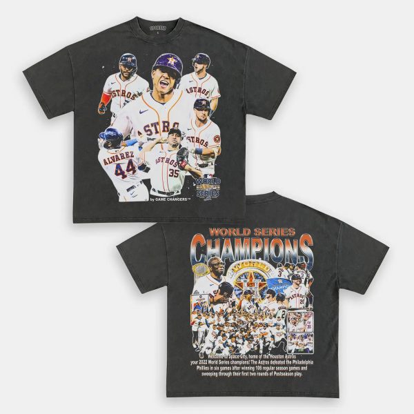 2022 WORLD SERIES CHAMPS - ASTROS TEE - [DS] - Image 4