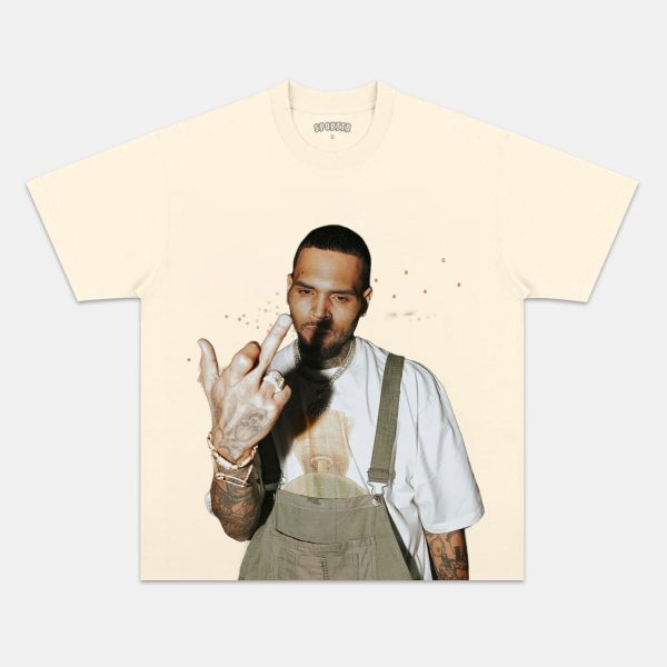 BIG FACE CHRIS BROWN TEE - Image 3