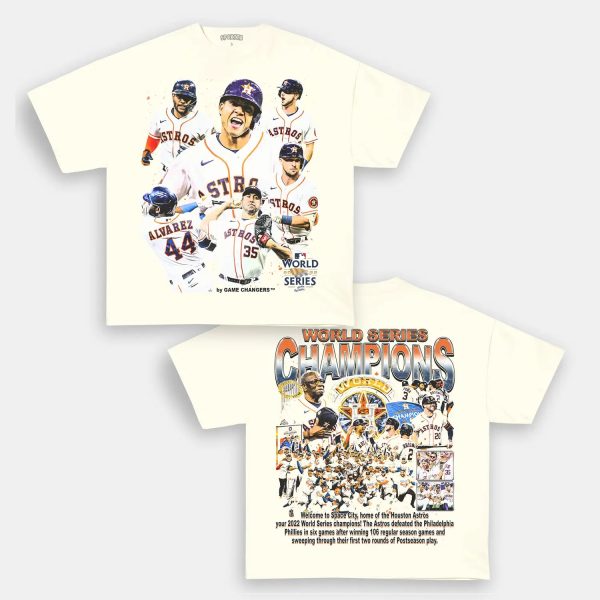 2022 WORLD SERIES CHAMPS - ASTROS TEE - [DS] - Image 3