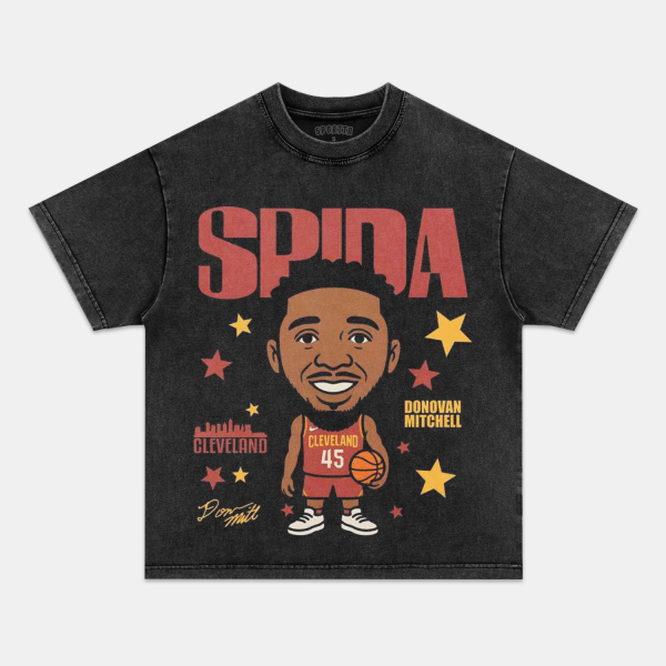 DONOVAN MITCHELL CARTOON TEE - Image 2