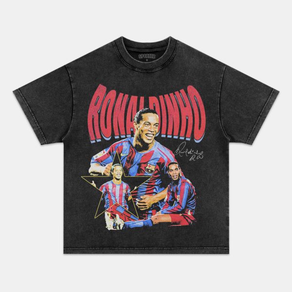 RONALDINHO BARCA TEE - Image 2