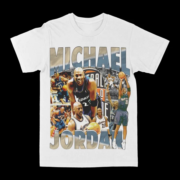 Michael Jordan "Wizards" Graphic Tee - Image 2