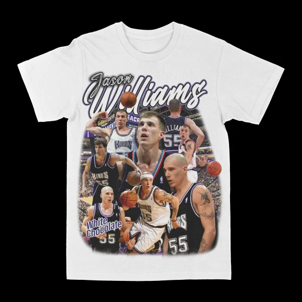 Jason Williams "White Chocolate" Graphic Tee - Image 2
