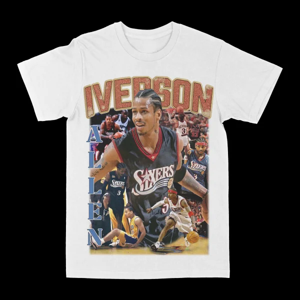 Allen Iverson "Step Over" Graphic Tee - Image 2