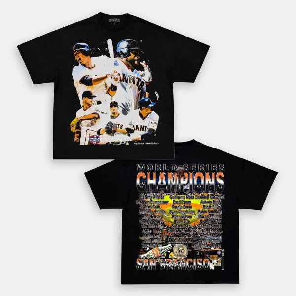 2012 WORLD SERIES CHAMPS - GIANTS TEE - [DS] - Image 4