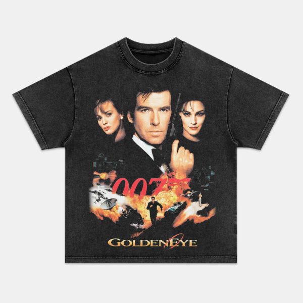 JAMES BOND GOLDENEYE VINTAGE TEE - Image 2