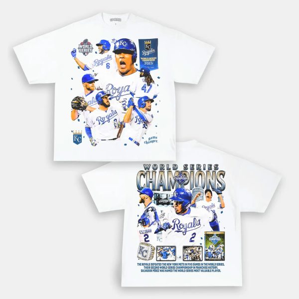2015 WORLD SERIES CHAMPS - ROYALS TEE - [DS] - Image 2
