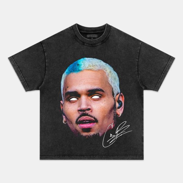 2024 CHRIS BROWN V6 VINTAGE TEE - Image 3