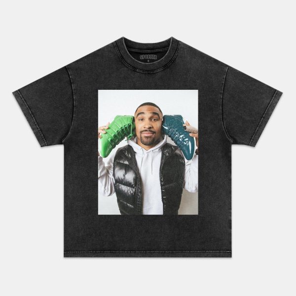 JALEN HURTS “2 CLEATS” TEE - Image 2