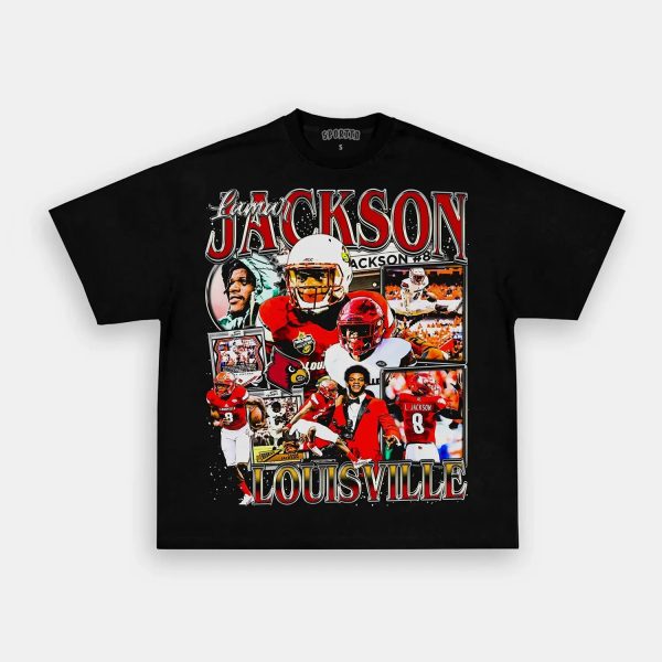 LAMAR JACKSON - LOUISVILLE TEE - Image 2