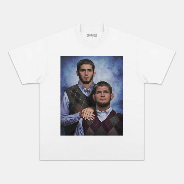 FUNNY ISLAM & KHABIB STEP BROTHERS TEE - Image 3