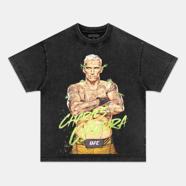 CHARLES OLIVEIRA NEW2024 TEE - Image 2