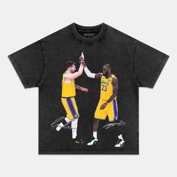 LEBRON JAMES AND DONCIC TEE - Image 2