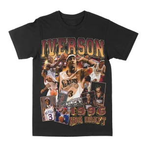 Allen Iverson "96 Draft"  Graphic Tee