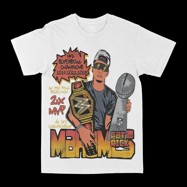 Mahomes Superbowl Champion Graphic Tee - Image 2