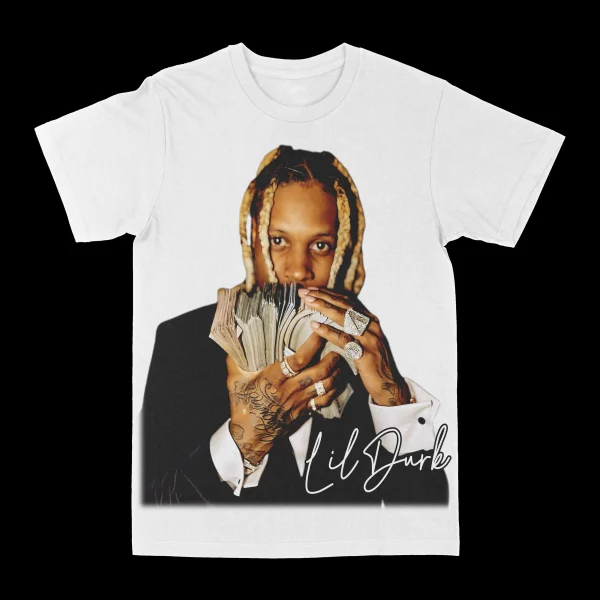 Lil Durk "Holding Paper" Graphic Tee - Image 2
