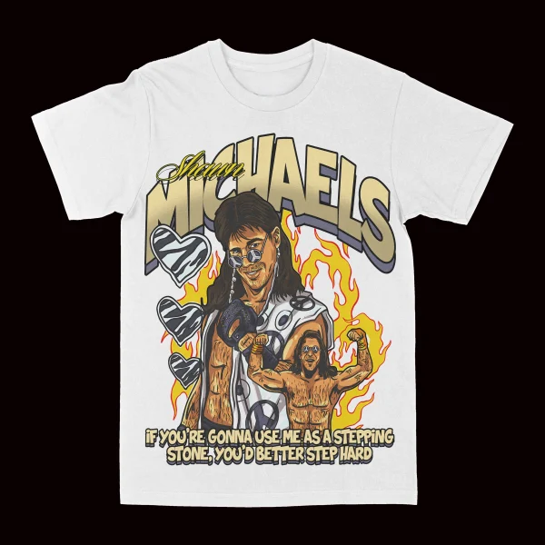 Shawn Michaels "Stepping Stone" Graphic Tee - Image 2