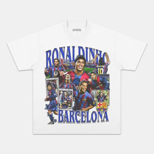 RONALDINHO - FCB TEE - Image 2