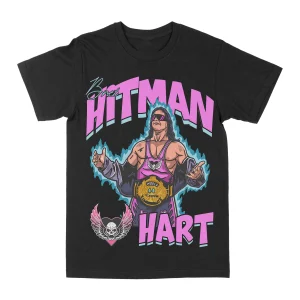 Bret "Hitman" Hart Graphic Tee
