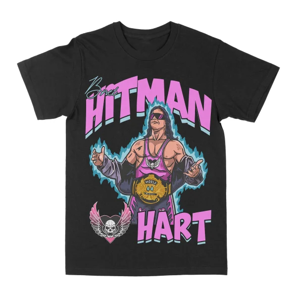 Bret "Hitman" Hart Graphic Tee