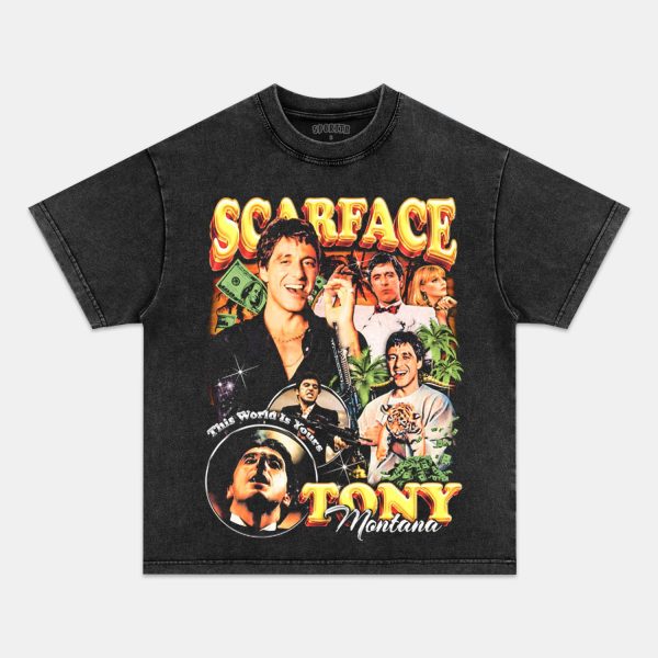 SCARFACE VINTAGE TEE 3.0 - Image 2