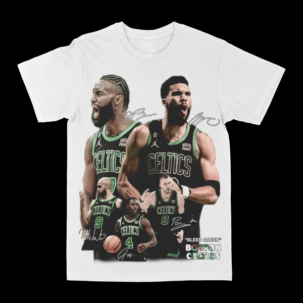 Boston Celtics "Bleed Green" Graphic Tee - Image 2