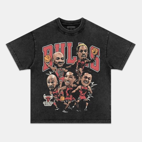 1996 BIG HEAD BULLS TEE - Image 2
