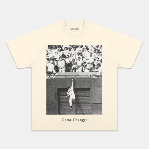 WILLIE MAYS - LEAPING CATCH TEE - Image 2