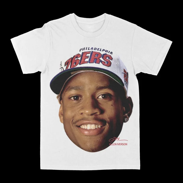 Allen Iverson "Big Face" Graphic Tee - Image 2