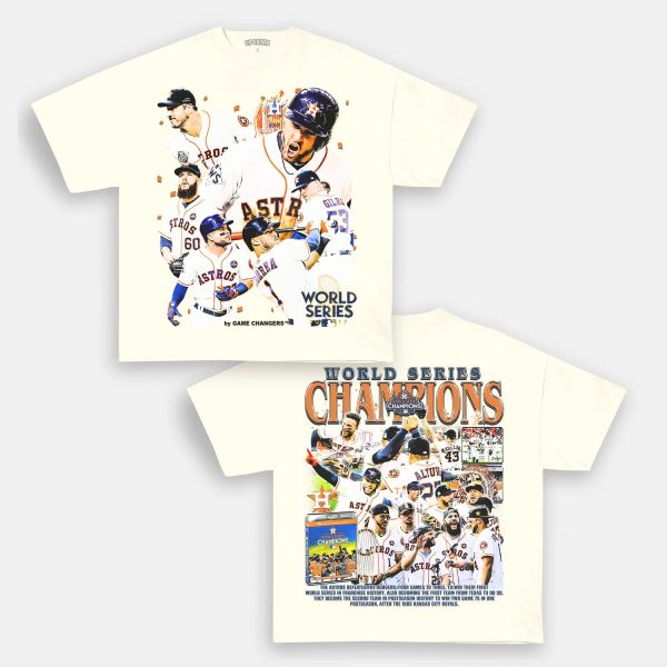 2017 WORLD SERIES CHAMPS - ASTROS TEE - [DS] - Image 4