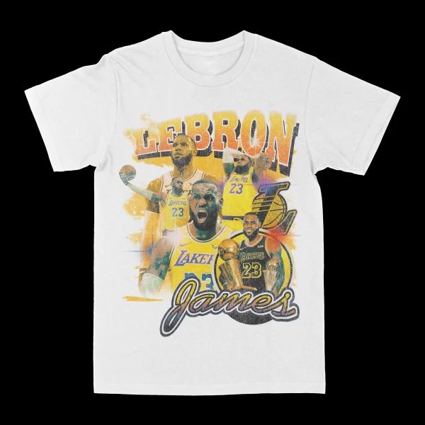 Lebron Lakers Graphic Tee - Image 2