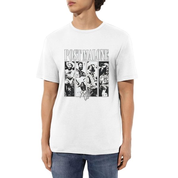 Post Malone Jelly Roll Big Ass Stadium Tour 2025 T-Shirt For Men - Image 10